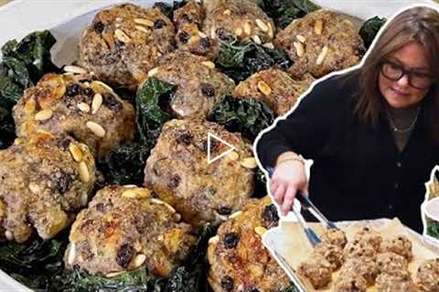 How to Make Sicilian-Style Roasted Meatballs | Rachael Ray