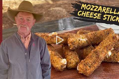 Fried Mozzarella Cheese Sticks | Easy Cheese Sticks