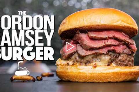 THE GORDON RAMSEY RESTAURANT BURGER AT HOME | SAM THE COOKING GUY