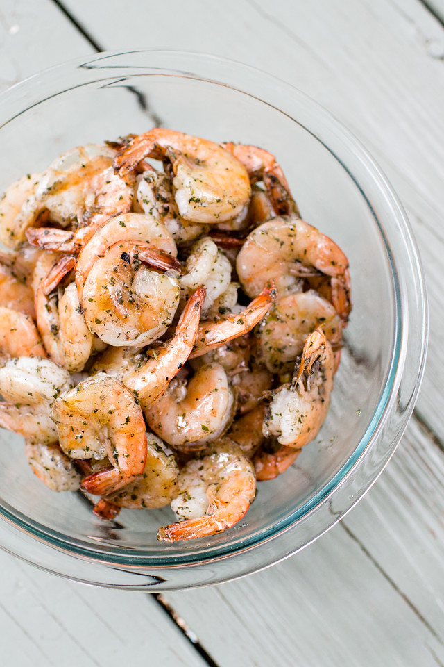 Grilled Shrimp Scampi Recipe With a Lemon Garlic Shrimp Marinade