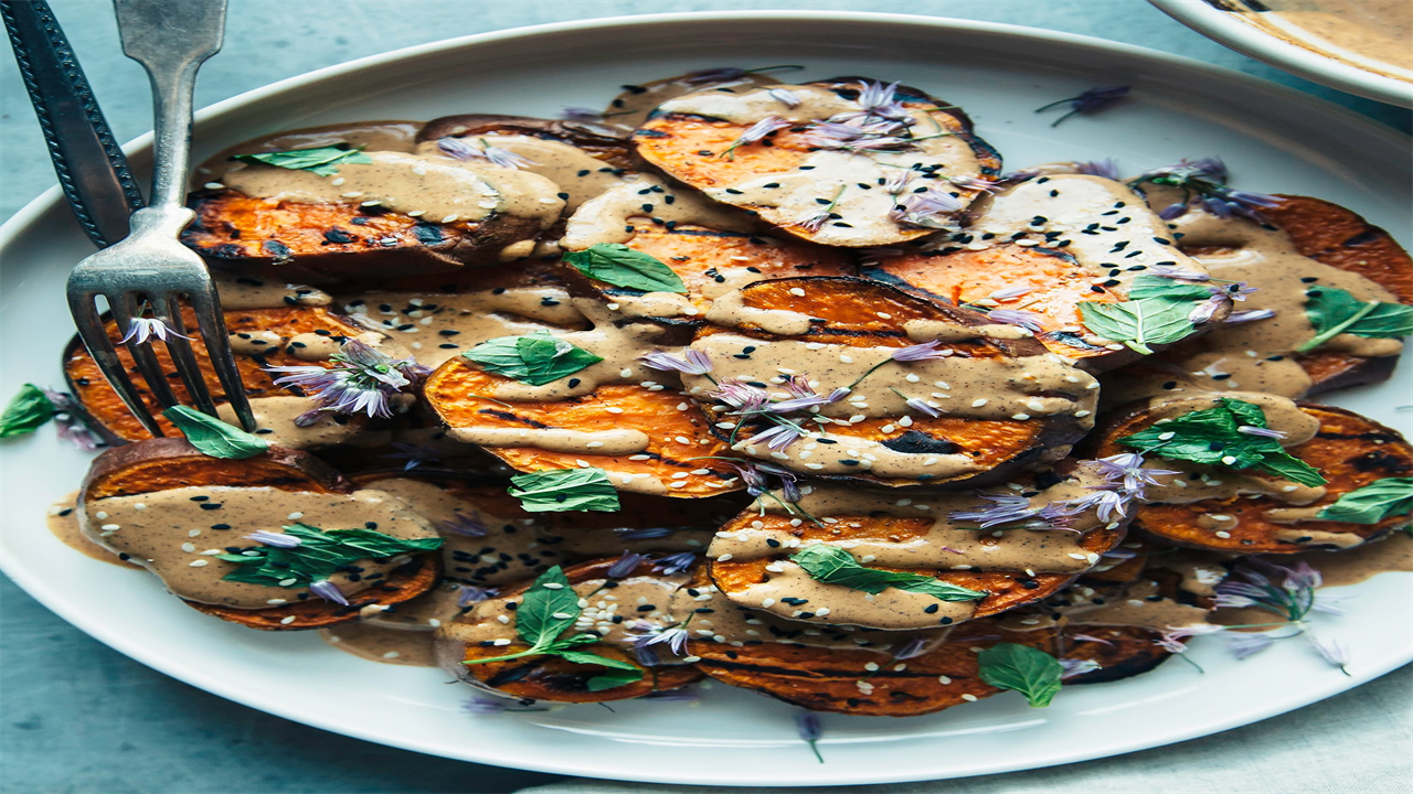 How to Grill a Sweet Potato Using a Printable Recipe Card