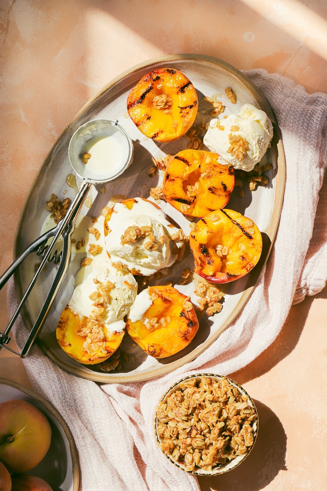 Grilled Peaches Recipe - How to Grill Peaches