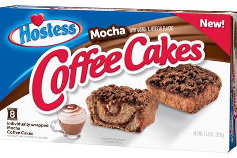 Hostess JUST Dropped New Coffee Cakes—and They Taste Just Like Mocha
