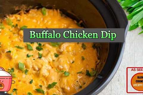 Slow Cooker Buffalo Chicken Dip with Cream Cheese