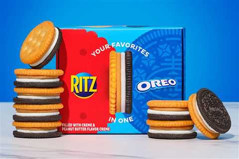 Oreo and Ritz Just Made a BRAND-NEW Cookie—and It's Filled with Peanut Butter and Creme