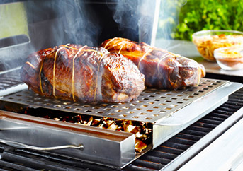 Using a Smoker Box on a Weber Gas Grill
