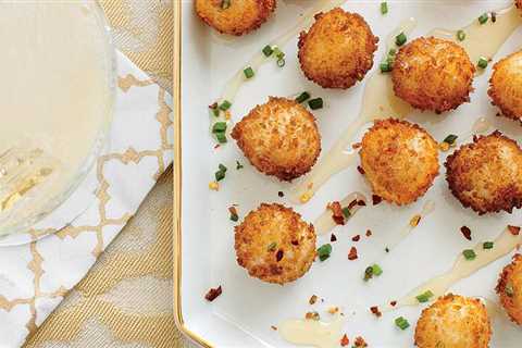 Goat Cheese Poppers with Honey Recipe