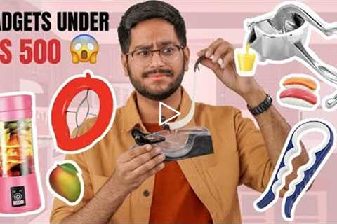 Testing Kitchen Gadgets Under Rs 500 😳💰 Amazon Picks | Cheap Kitchen Tools Recommendations