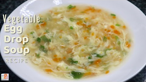 Easy VEGETABLE EGG DROP SOUP Recipe