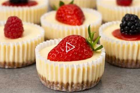 Easy Mini Cheesecakes Recipe