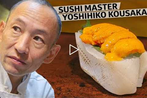 Sushi Master Yoshihiko Kousaka Has Earned a Michelin Star 10 Years in a Row — Omakase