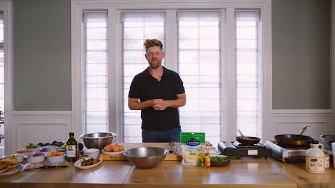 Brunch with your Bunch, virtual cooking class with Chef Richard Blais and family.