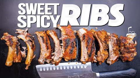 RIDICULOUSLY DELICIOUS SWEET & SPICY RIBS THAT ANYONE CAN MAKE! | SAM THE COOKING GUY