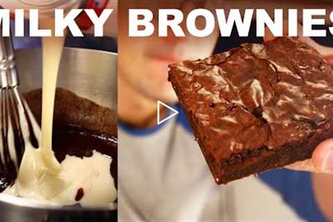 Condensed milk and browned butter brownies