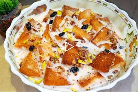 Quick Bread Dessert Recipe | Indian Sweets Recipe | kitchen foodies