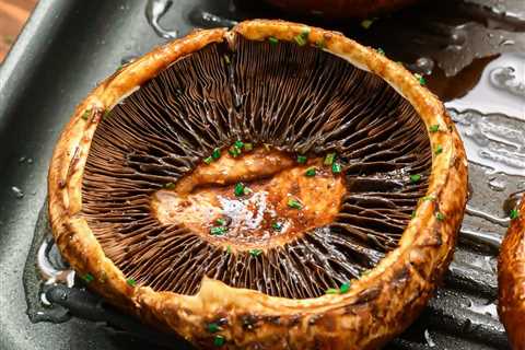 How to Grill Portobello Mushroom Caps