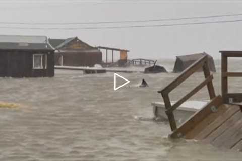 Western Alaska Community Severely Damaged by Massive Storm