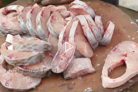 Amazing Fish Cleaning Skills | Indian Fish Market - Apple Street Food