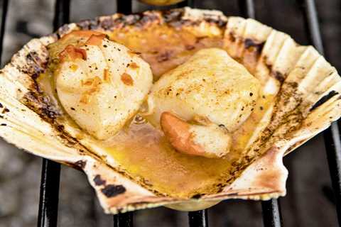 How to Grill Scallops - Grilled Scallops Recipe Skewers