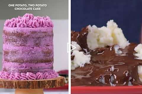 Bake a chocolate cake! …with mashed potatoes?!