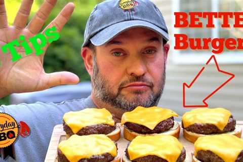 5 Tips to BEST BURGERS! | Make the best Homemade Grilled Burgers using these tips!