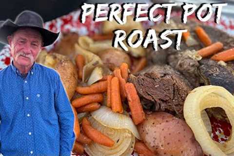 This Easy Dutch Oven Pot Roast is the Perfect Family Sunday Dinner!