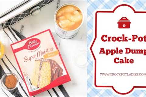 Crock Pot Apple Dump Cake Recipe Video