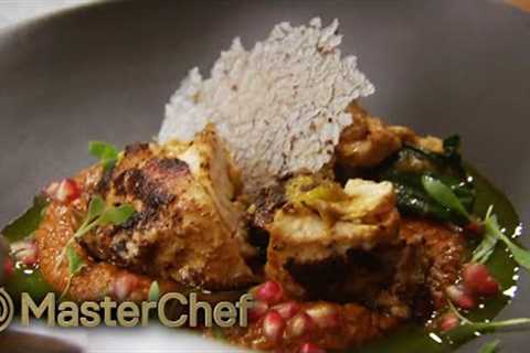 Indian Chef Vikas Khanna''''s Chicken Tikka Masala Replication | MasterChef Australia
