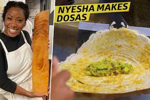 How One of New York’s Best Indian Restaurants Makes Dosas — Plateworthy with Nyesha Arrington