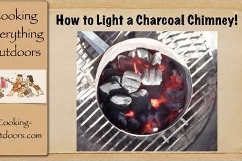 How to Light a Charcoal Chimney | Easy Grilling Tips