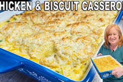 Cheddar Bay BISCUIT & CHICKEN CASSEROLE, Easy Dinner Idea