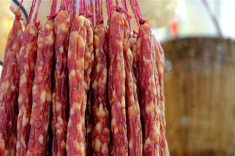 Does chinese sausage have blood?