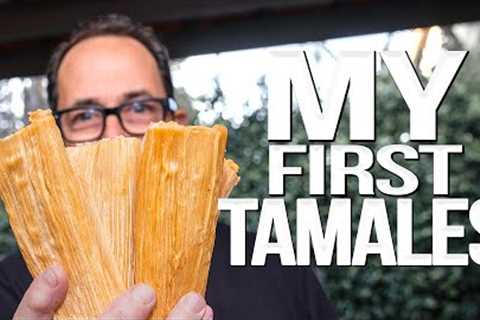 MY FIRST EVER TAMALES (3 WAYS) AT HOME AND OMG WHAT TOOK ME SO LONG... | SAM THE COOKING GUY