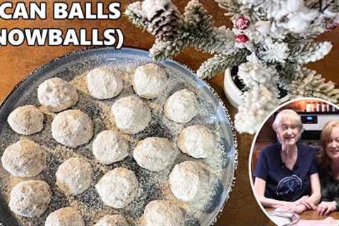 PECAN BALL COOKIES In The Kitchen With My Mom