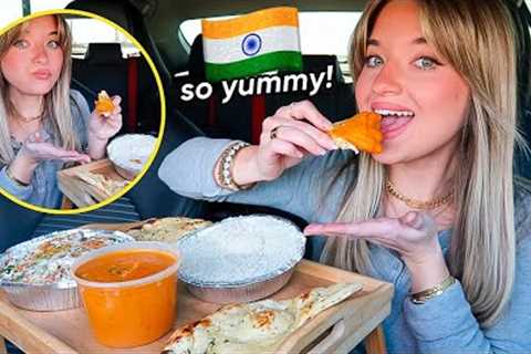 Indian Food Mukbang! + story time on how my bf and I met!