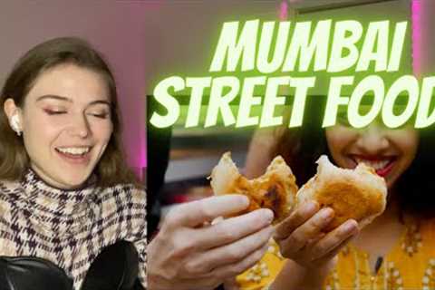 Reaction to INDIAN Street Food $100 CHALLENGE in MUMBAI! Best Street Food in Mumbai!