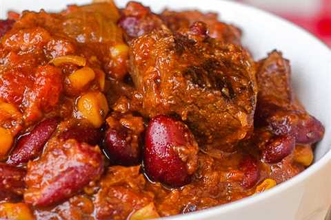 Beef Bacon Bean Stew