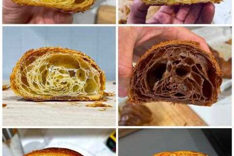 After two months of croissant baking, I’ve come to realized that for me fewer layers result in..