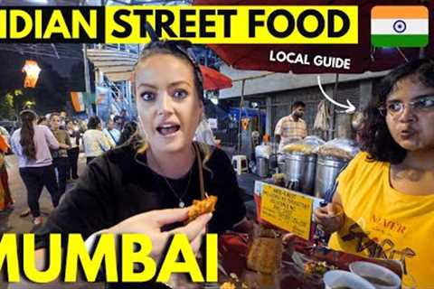 We Try Indian Street Food in MUMBAI (Local Guide shows us all the BEST STREET FOOD)