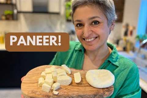MASTERCLASS IN PANEER | How to make the best softest herby paneer at home | Food with Chetna