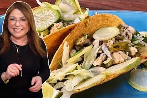 Rach Created These Green Chili Chicken Tacos for John