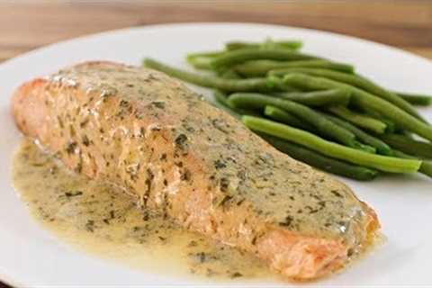 Salmon with Lemon Butter Sauce Recipe