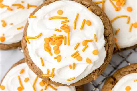 Easy Carrot Cake Mix Cookies