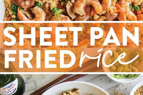 Sheet Pan Fried Rice