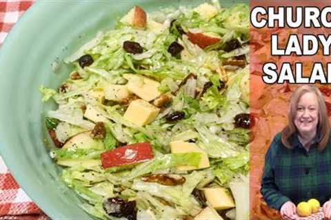 CHURCH LADY SALAD, A Hearty Winter Fruit Salad Recipe