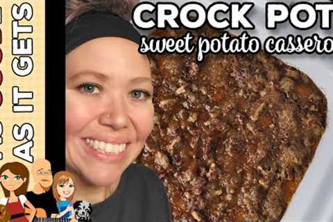 Crock Pot Sweet Potato Casserole