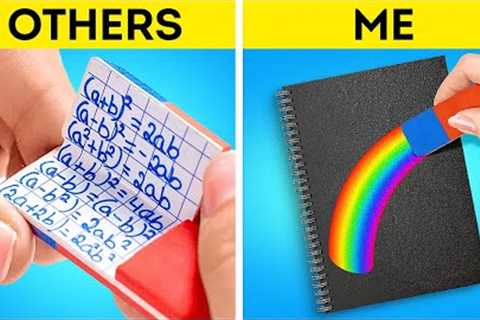 GENIUS SCHOOL HACKS YOU WISH YOU KNEW EARLIER