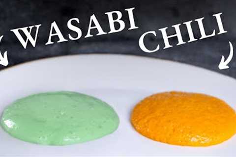 How to make SPICY FOAM at home | Wasabi & Chili Espuma