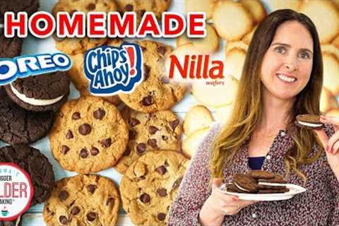 3 Homemade Cookie Recipes for Your Favorite Store-Bought Brands | Oreo, Nilla Wafers, Chips Ahoy!