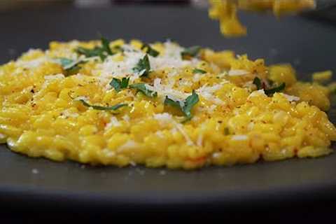 The Super Creamy SAFFRON Risotto